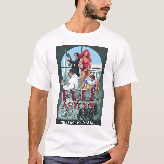Camiseta T-shirt completo do asilo (Frente)