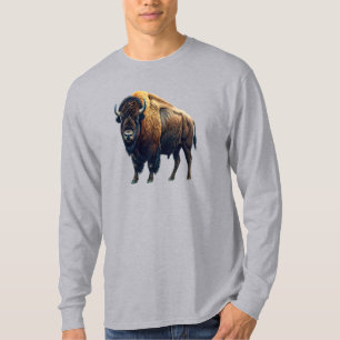 Camiseta T-Shirt Comprido de Buffalo Americano