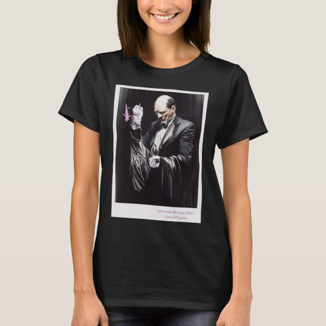 CAMISETA T-SHIRT COMTESSE BAROQUE (Frente)
