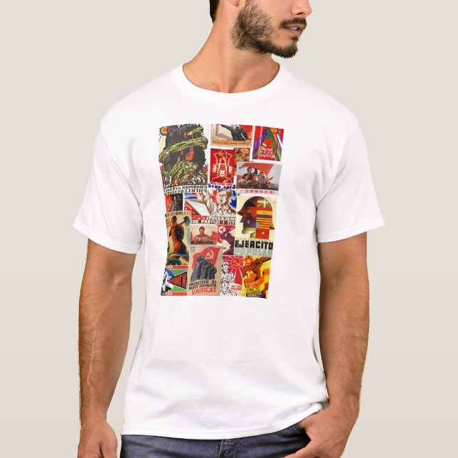 Camiseta t-shirt comunista da propaganda (Frente)