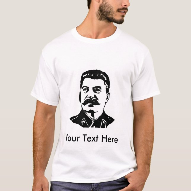 Camiseta T-shirt comunista de Stalin (Frente)
