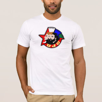 Camiseta T-shirt comunista novo cubano da liga