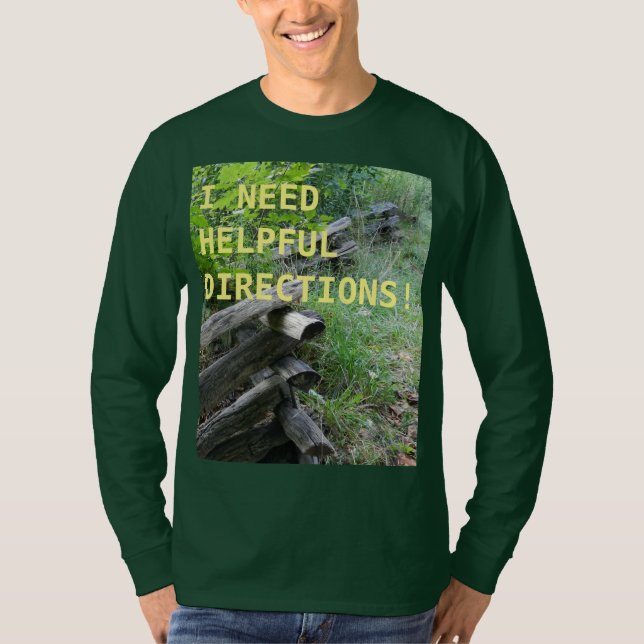 Camiseta T-Shirt Confuso (Frente)