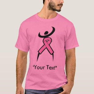 Camiseta T-shirt - consciência do cancro da mama