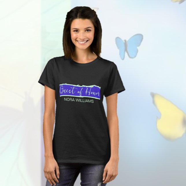 Camiseta T-Shirt Convidado Personalizado (Criador carregado)