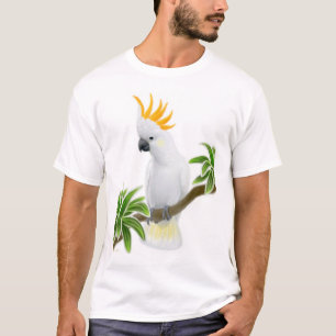 Camiseta T-shirt cor de limão do Cockatoo