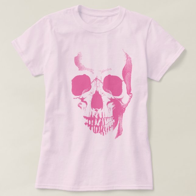 Camiseta T-Shirt Cor-de-Rosa (Frente do Design)