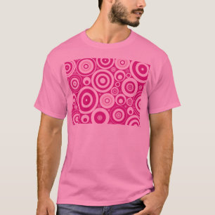 Camiseta T-shirt cor-de-rosa da hipnose