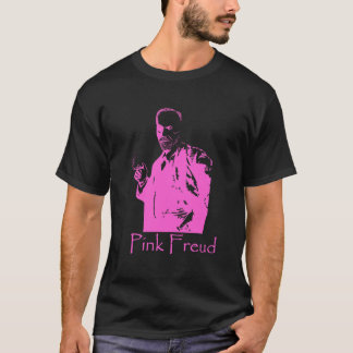 Camiseta T-shirt cor-de-rosa da obscuridade de Freud