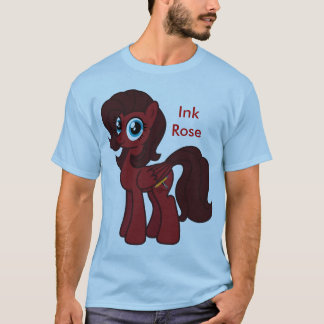 Camiseta T-shirt cor-de-rosa da tinta