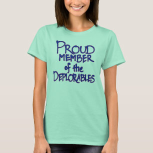 Camiseta T-shirt cor-de-rosa de Deplorables