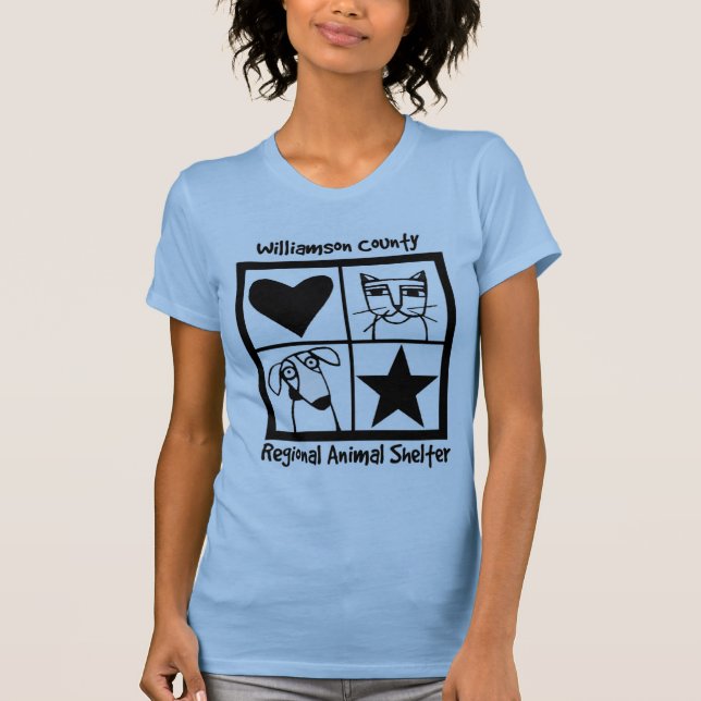 Camiseta T-Shirt Cortado de Funcionarios WCRAS (Frente)