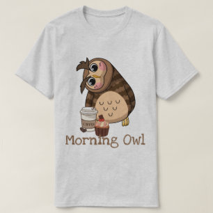 Camiseta T-Shirt Coruja da Manhã