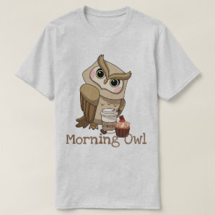 Camiseta T-Shirt Coruja da Manhã