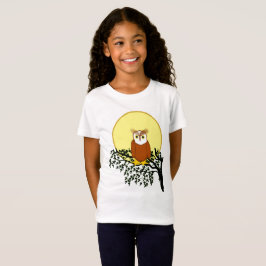 Camiseta T-Shirt - Coruja no Ramal