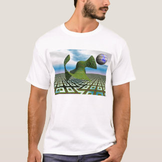 Camiseta T-shirt cósmico da caniche