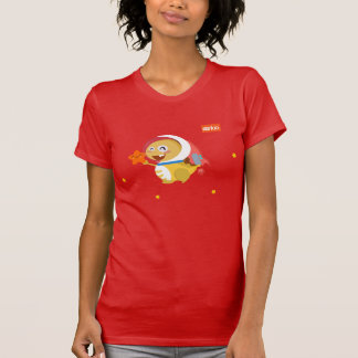 Camiseta T-shirt cósmico de VIPKID Dino (alaranjado)