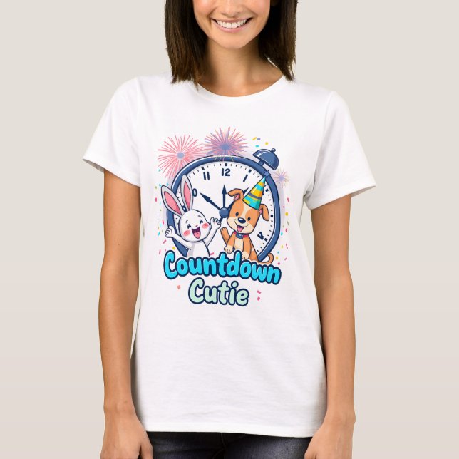 Camiseta T-shirt "Count cutie" (Frente)