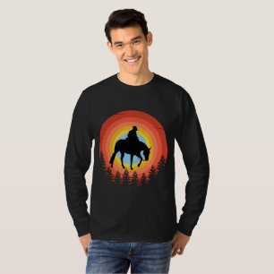 Camiseta T-Shirt COWBOY COLORFUL SUNSET