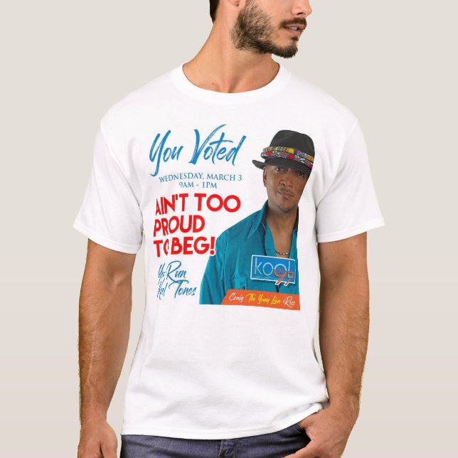 Camiseta T-Shirt CRAIG ROSS KOOL (Frente)