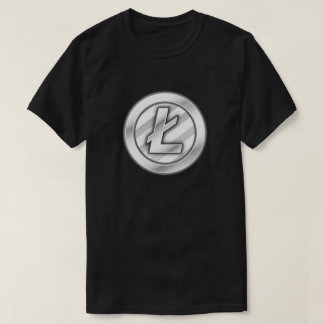 Camiseta T-shirt cripto da moeda de Litecoin (LTC)