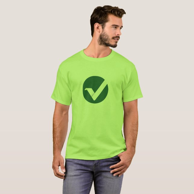 Camiseta T-shirt cripto de Vertcoin (VCC) (Frente Completa)