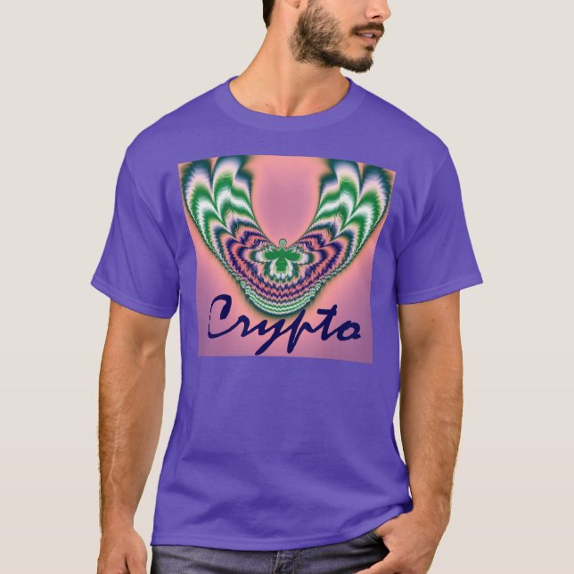 Camiseta T-shirt cripto do design de Cryptocurrency para (Frente)