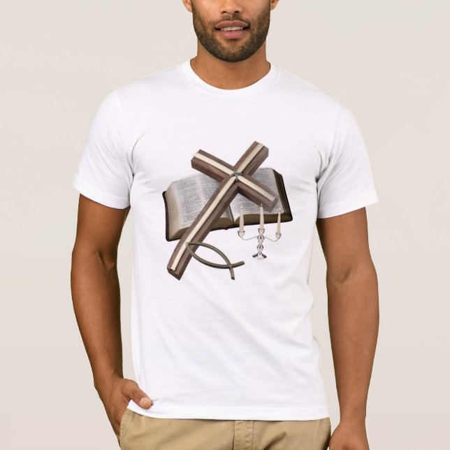 Camiseta T-shirt cristão (Frente)