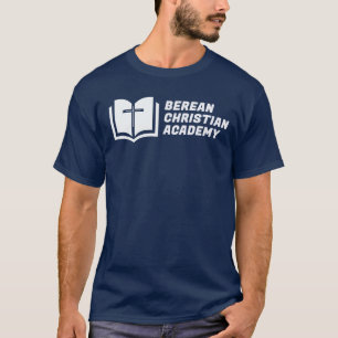 Camiseta T-shirt cristão da academia de Berean