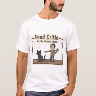 Camiseta T-Shirt Crítico comida