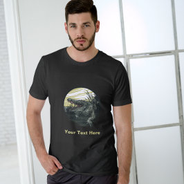 Camiseta T-Shirt Crocodilo Perigoso