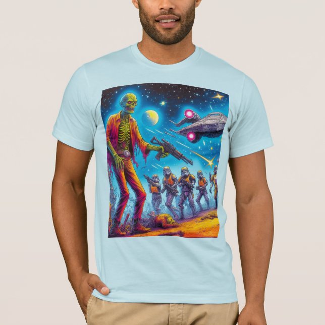 Camiseta T-Shirt "Cronicles Cosmic Unbeck" (Frente)