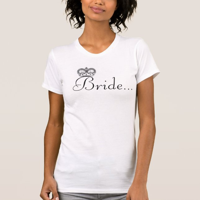 Camiseta T-Shirt/Crown Bride Jersey, Roupa de uso feminino (Frente)