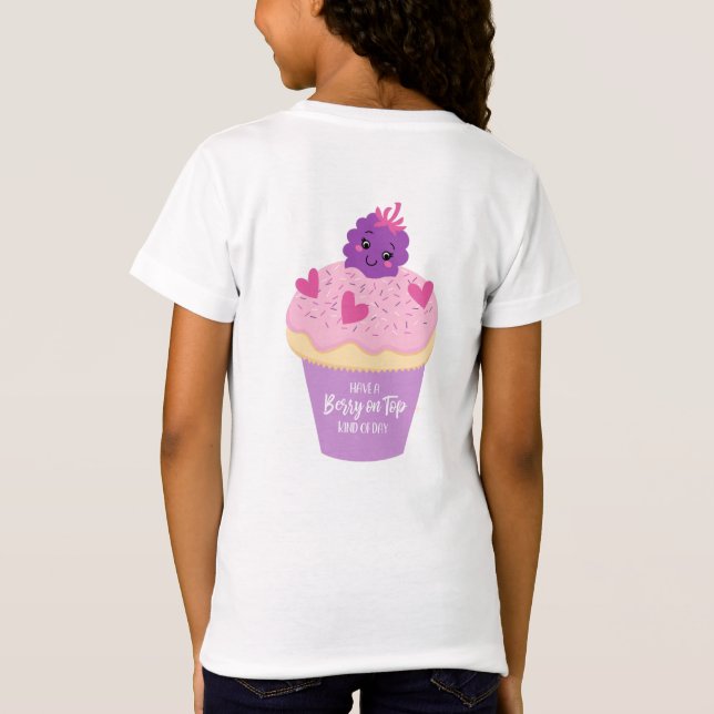 Camiseta T-Shirt Cupcake Bonito (Verso)