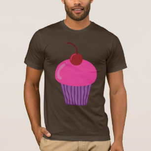 Camiseta T-Shirt Cupcake Rosa