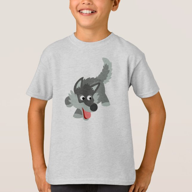 Camiseta T-Shirt Curiosa Curiosa Filha de Lobo (Frente)