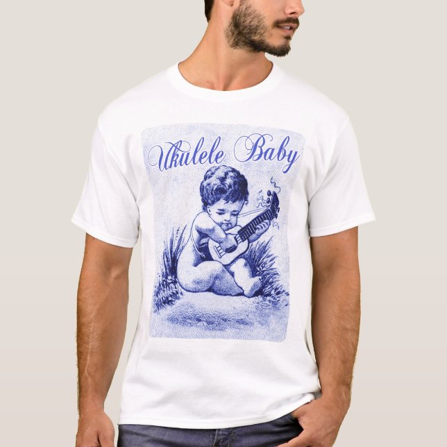 Camiseta T-shirt curto escuro da luva da criança do bebê do (Frente)