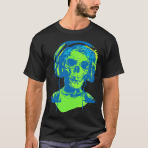 Camiseta T-shirt curto legal da Capa do DJ Skoll