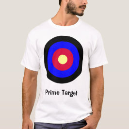 Camiseta T-shirt customizável 2 do Bullseye do alvo tomado