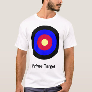 Camiseta T-shirt customizável 2 do Bullseye do alvo tomado