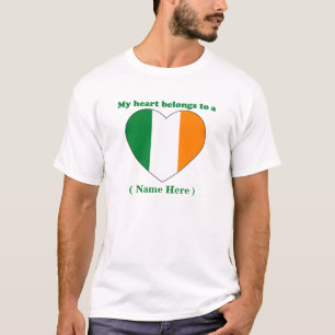 Camiseta T-shirt customizável de Ireland