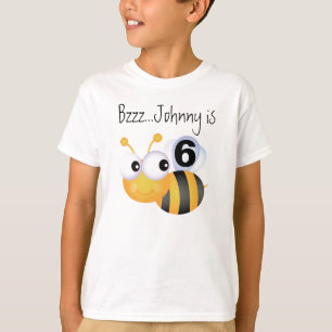 Camiseta T-shirt customizável do aniversário do zangão d