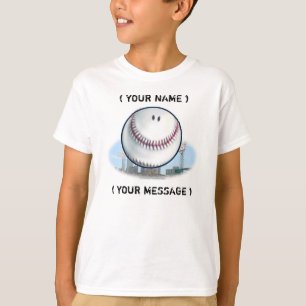 Camiseta T-shirt customizável do basebol