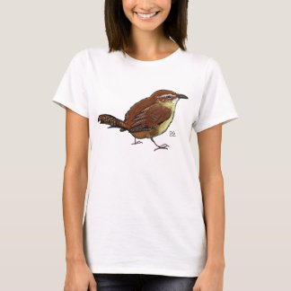 Camiseta T-Shirt Cute Carolina Wren