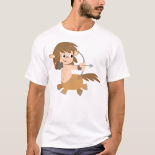 Camiseta T-Shirt Cute Cartoon Centaur Sagittarius Crianças