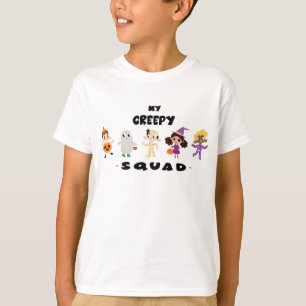 Camiseta T-Shirt Cute Creepy Halloween