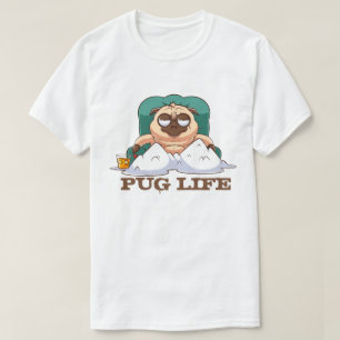 Camiseta T-Shirt Cute Fat Pug