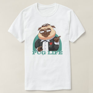 Camiseta T-Shirt Cute Fat Pug