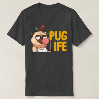 Camiseta T-Shirt Cute Fat Pug