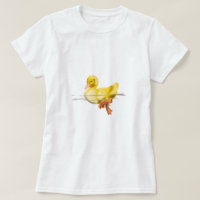T-Shirt Cute Floating Duck